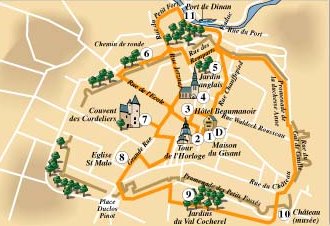 randonnée à dinan