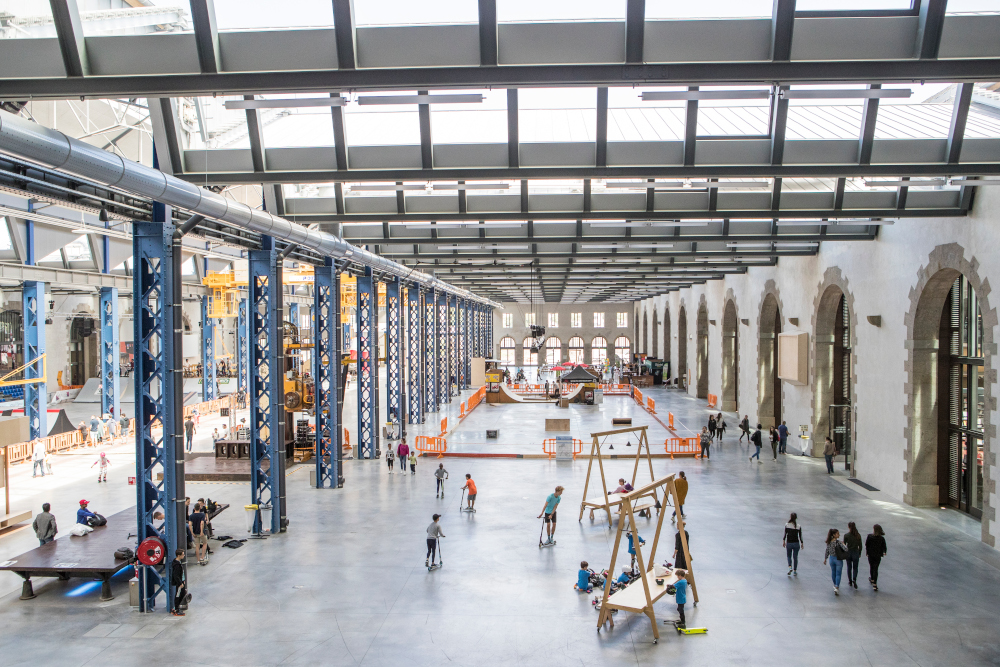 Intérieur des ateliers des Capucins de Brest