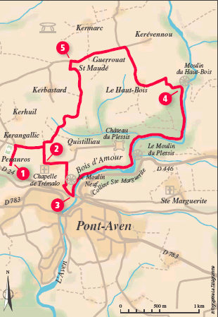 Plan de la balade
