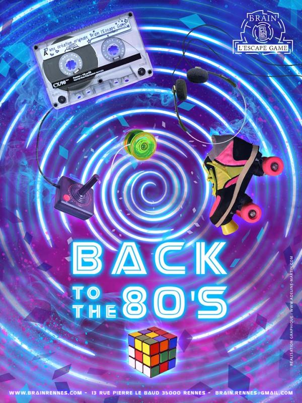 Brain Escape Game Rennes : back to the 80's