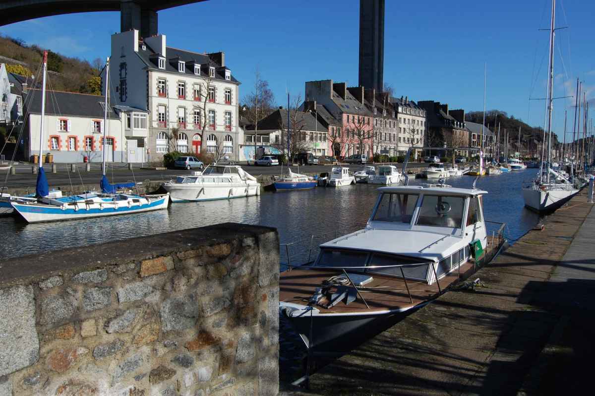 Le port de St Brieuc