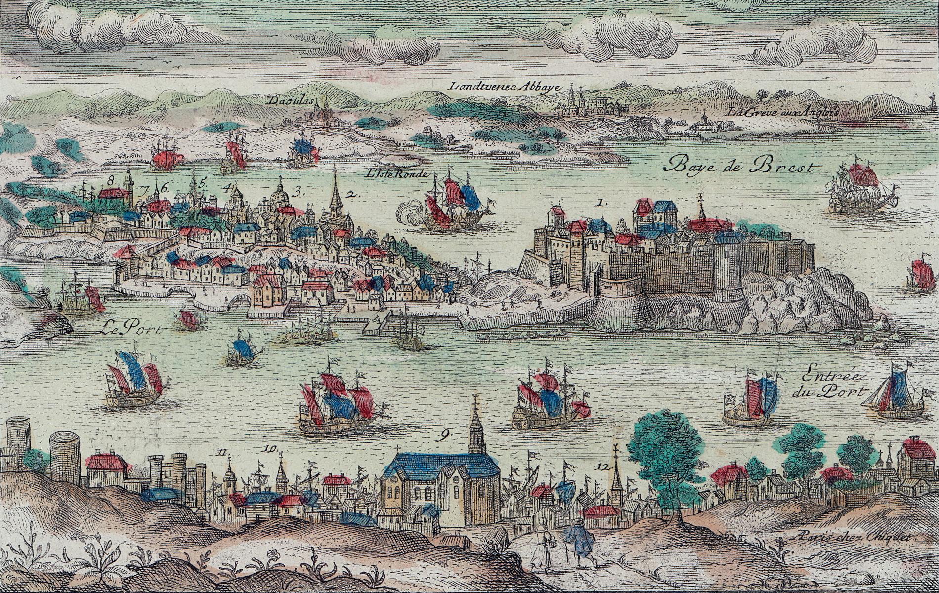 L'histoire du port de Brest  Bretagne.com