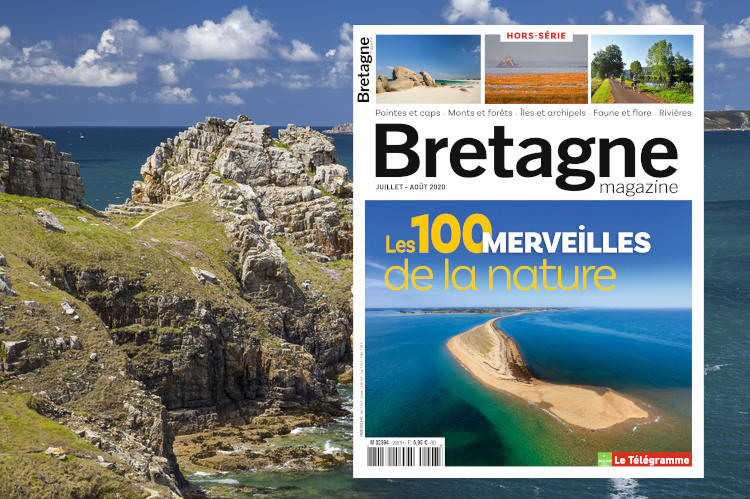 couverture du numéro Bretagne Magazine Les 100 merveilles de la nature 