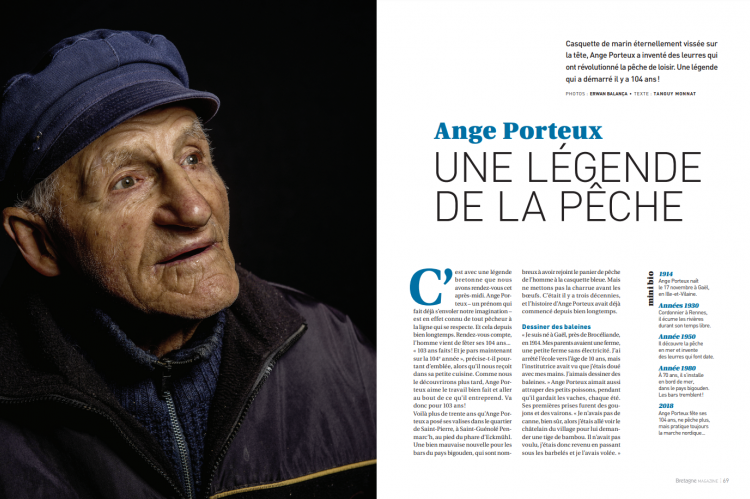 Ange Porteux, une légende la pêche Ange Porteux, une légende la pêche