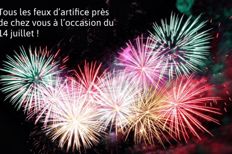 Les feux d'artifices du 14 juillet