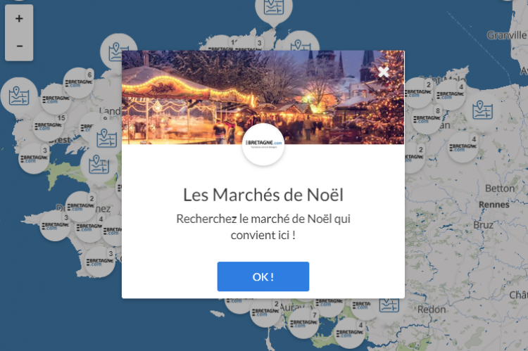 Les marchés de Noël en Bretagne