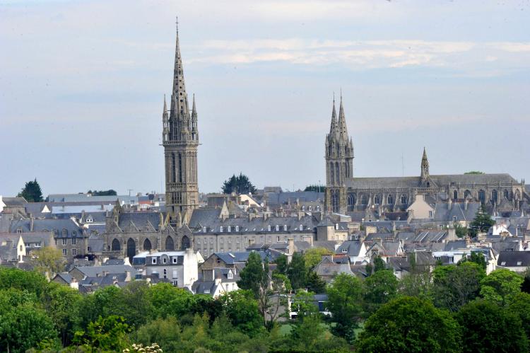 La chapelle du Kreisker et la cathédrale