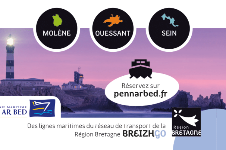 Concours pour tenter de gagner des traversées avec Penn Ar Bed Gagnez 2 traversées pour Ouessant, Molène ou Sein
