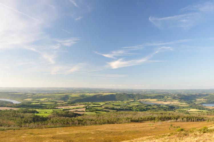 vue de Ménez-hom vue de Ménez-hom