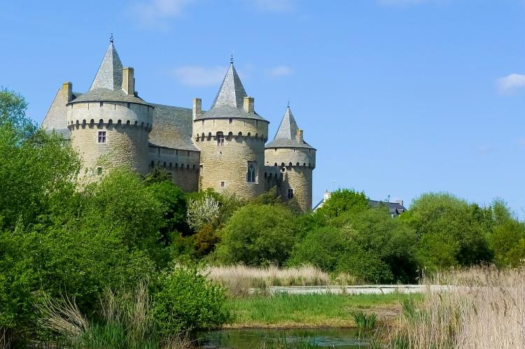 Vue sur le château de Suscinio © GUILLAUDEAU Donatienne