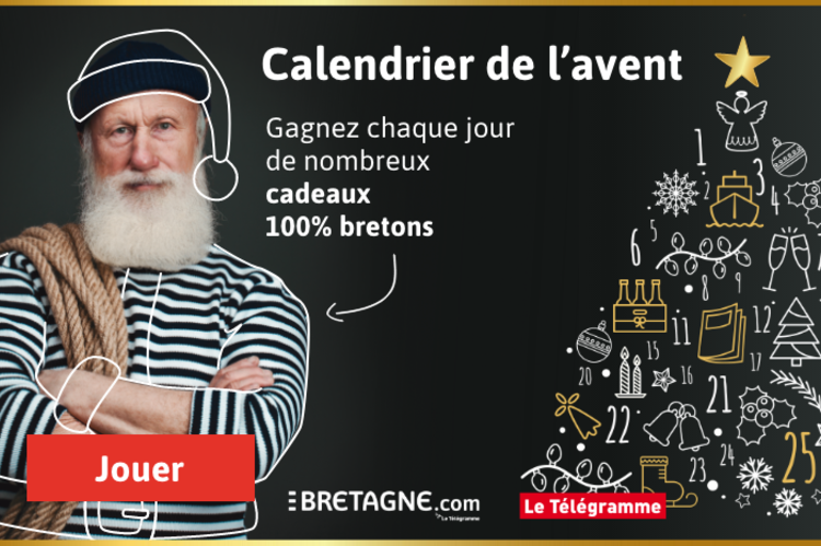 Jeu du calendrier de l'avent Bretagne.com et Le Télégramme 2019 Jeu du calendrier de l'avent Bretagne.com et Le Télégramme 2019