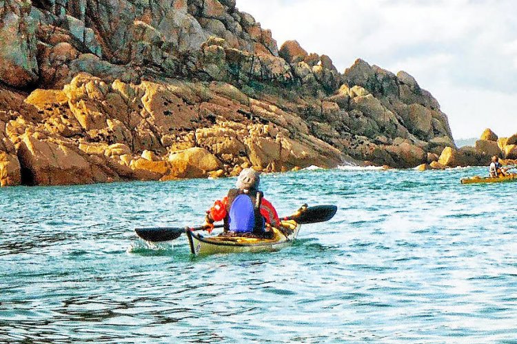 Kayak de mer autour de l'île de Bréhat