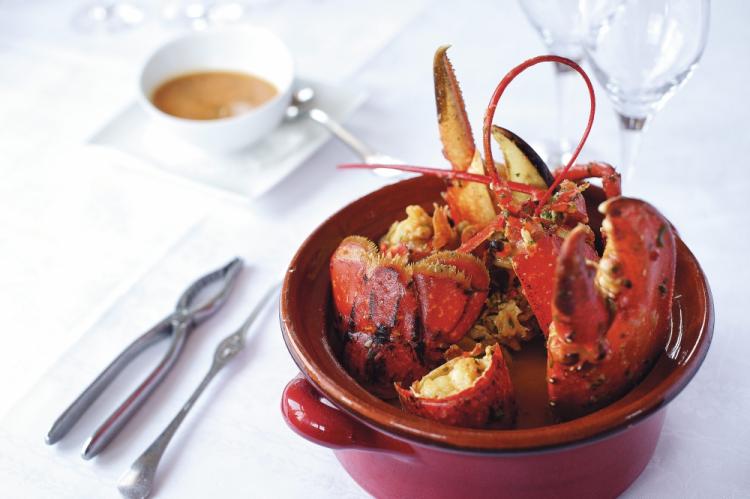 Homard au Kari Gosse Homard au Kari Gosse
