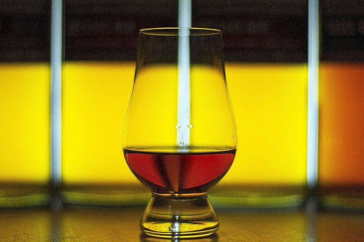Verre de whisky breton