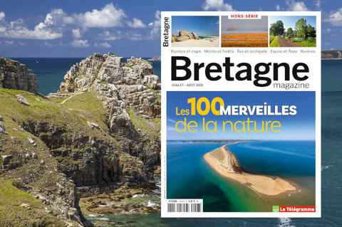 couverture du numéro Bretagne Magazine Les 100 merveilles de la nature 
