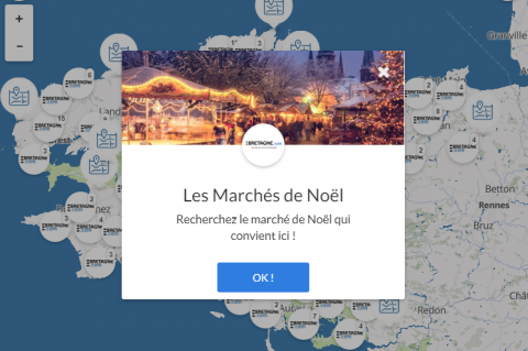 Les marchés de Noël en Bretagne