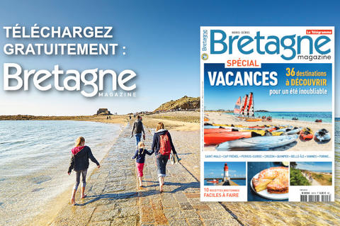 Couverture de Bretagne Magazine du hors-série vacances 