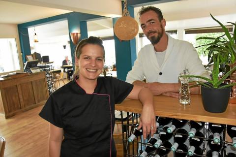 Jenna et Jonathan Olliveux ont été récompensés l’an passé d’un Bib Gourmand (photo : Mathieu Pélicart)