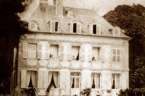 Le château en 1898. Document Mémoire de Soye © Le Télégramme