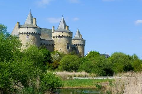 Vue sur le château de Suscinio