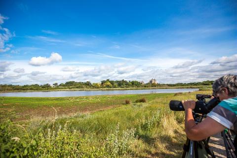 Observez les oiseaux du Golfe avec David Au cœur du Parc Naturel Régional du Golfe du Morbihan,, Château de Suscinio