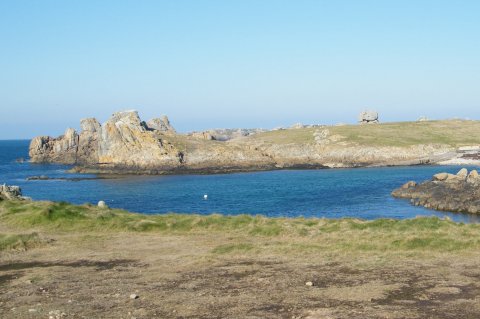 île Keller, la petite île à côté d'Ouessant