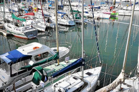 Port d'Arzon dans le Morbihan