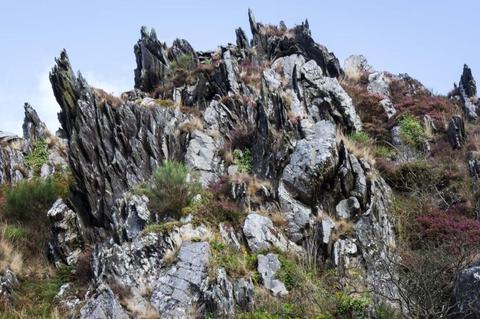 Le Roc'h Trédudon dans les Monts d'Arrée.