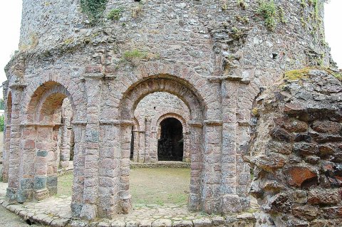 Le temple de Lanleff en Bretagne