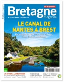 Couverture Bretagne Magazine numéro 115 Canal de Nantes à Brest