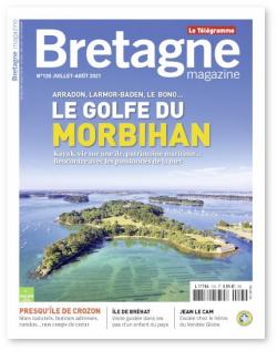 Couverture numéro 120 Le Golfe du Morbihan Bretagne Magazine 2021